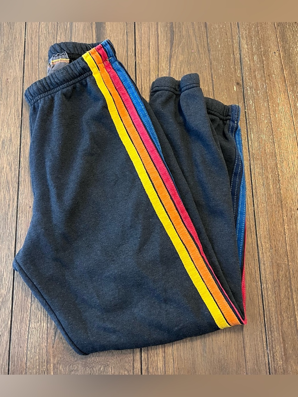 Aviator Nation 5 Stripe Sweatpants Womens XS